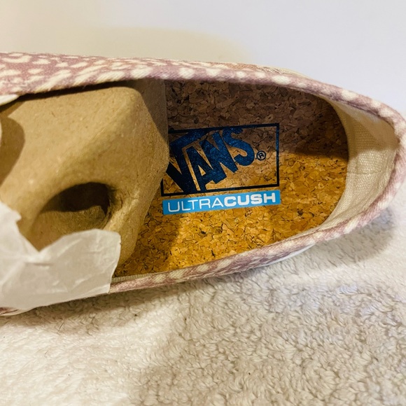 New Unisex Vans "Off The Wall" Shoes; Brownish/Wht-Design, Sz.Wo.10.5/Men.9 - Picture 5 of 16